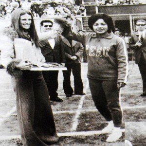 Foto: Julia Sánchez, campeona panamericana 1951.
